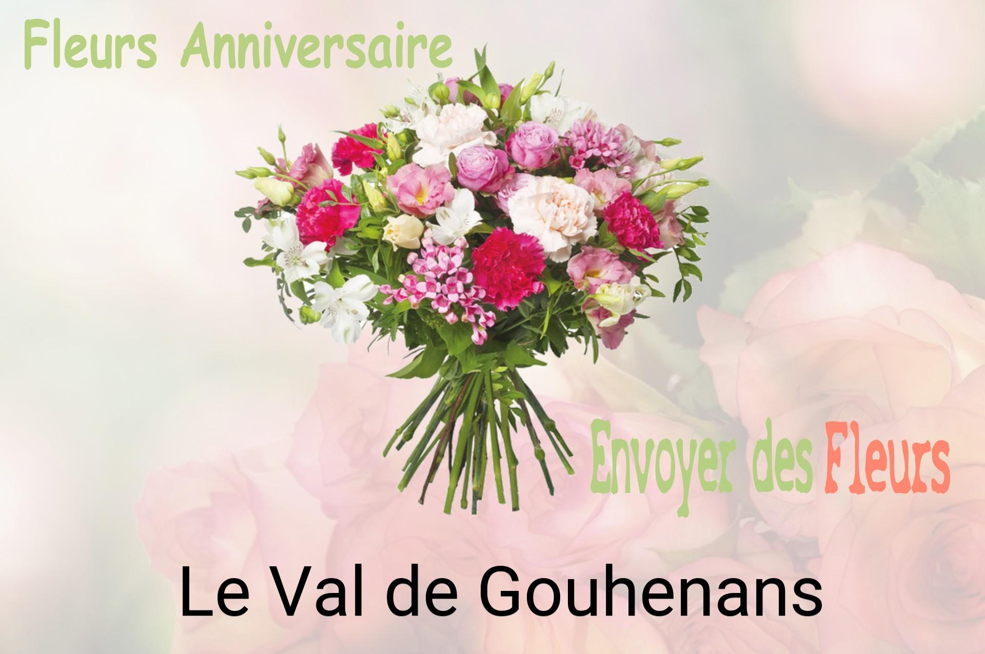 Bouquet de fleurs d’anniversaire livré à Le Val-de-Gouhenans