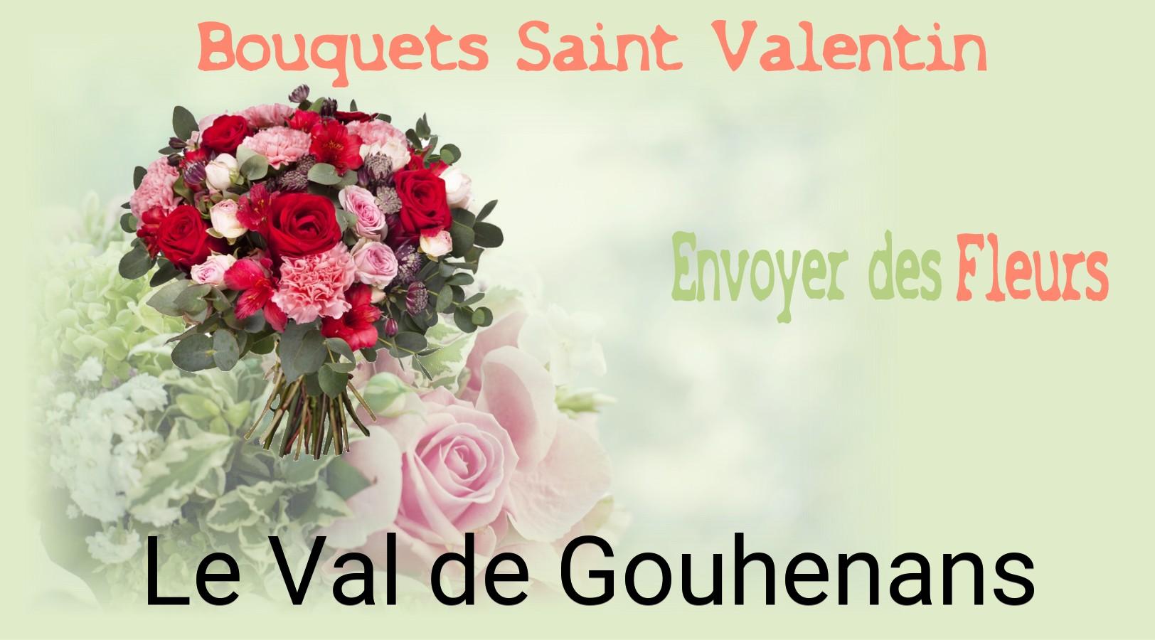 Roses de Saint-Valentin livrées à Le Val-de-Gouhenans